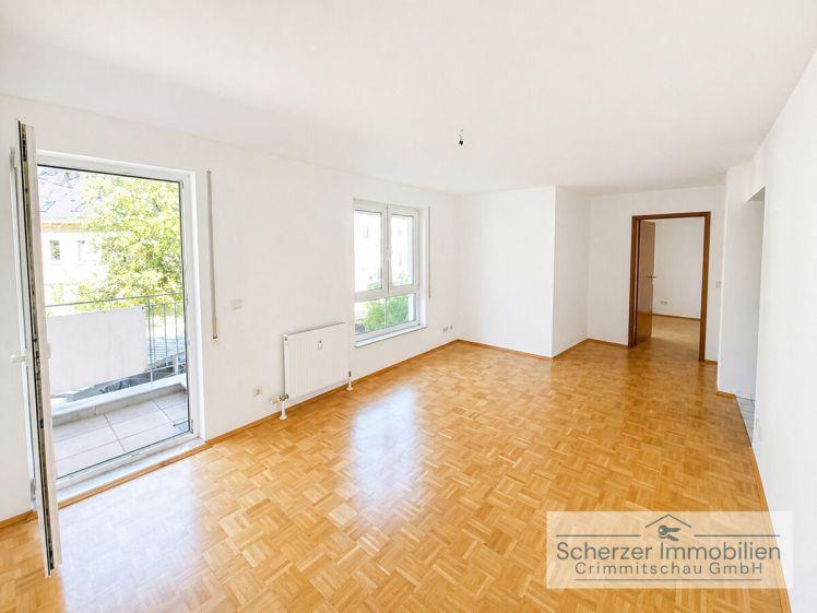 2-Zimmer Wohnung im 1. OG mit Einbauküche, Balkon und Aufzug, Mannichswalder Platz, Crimmitschau - Photo 1