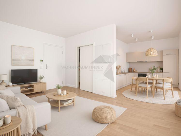 ++ Frühlingsangebot ++ Erstbezug! Barrierefreie 1-Raum-Wohnung mit Einbauküche und Terrasse - Foto 1