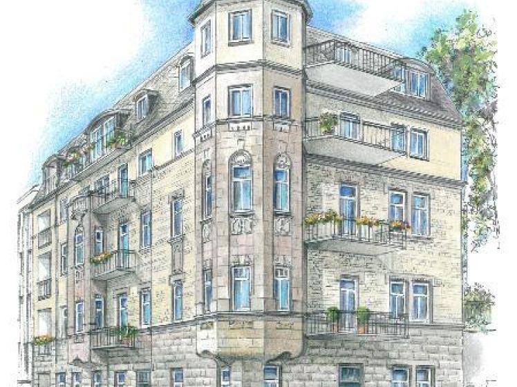 Hradschin 3, Wohnung 10 ~~~ Balkon, Haus mit Aufzug, Bad mit Wanne und Dusche - Photo 1