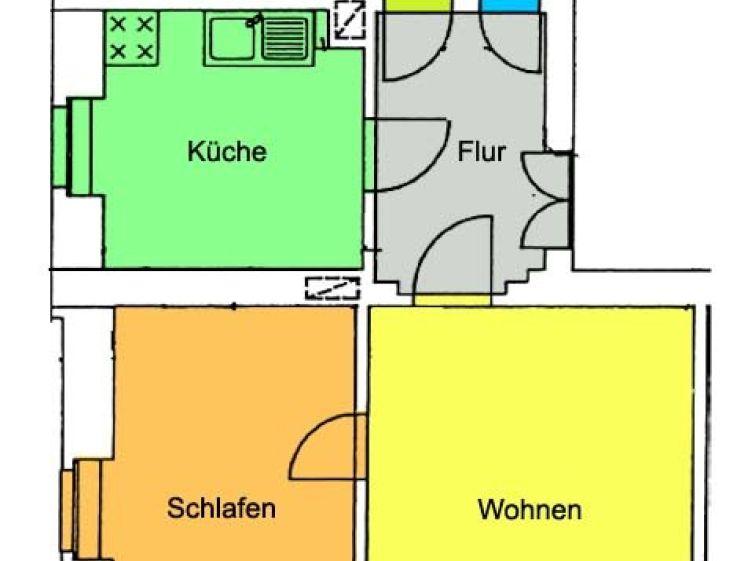 Entzückende Wohnung in Jugendstilvilla in Briesnitz! - Foto 1