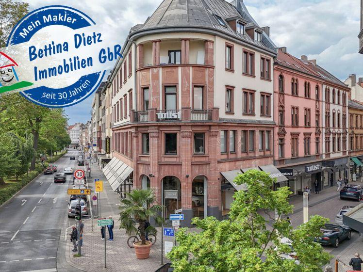 DIETZ: 3-4-Zimmer-Dachgeschosswohnung mit Aufzug - Beste Innenstadtlage von Aschaffenburg! - Foto 1