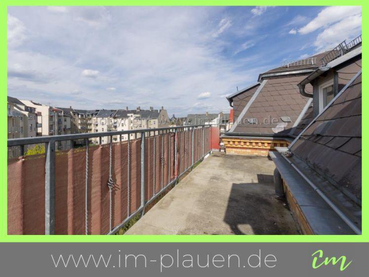 Balkon - Einbauküche - Weitblick - 77 m² | 3-Zimmer-Wohnung Plauen Seehaus - Photo 1