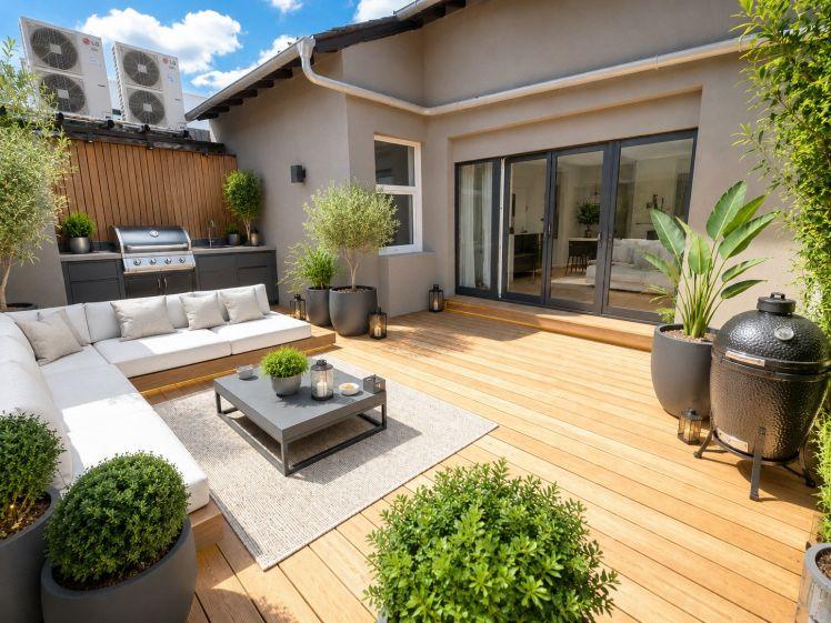 Exklusive 115 m² Dachterrassen Wohnung - 3 ZKB, 40 m² Terrasse - Erstbezug nach Kernsanierung in bester Citylage! - Foto 1