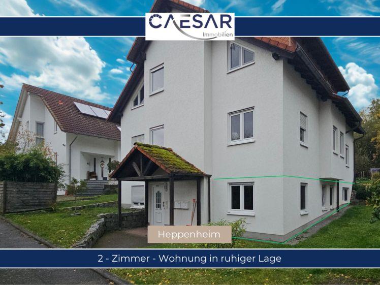 Helle 2- Zimmer- Wohnung mit Erdgeschoss-Charakter in ruhiger Lage - Foto 1