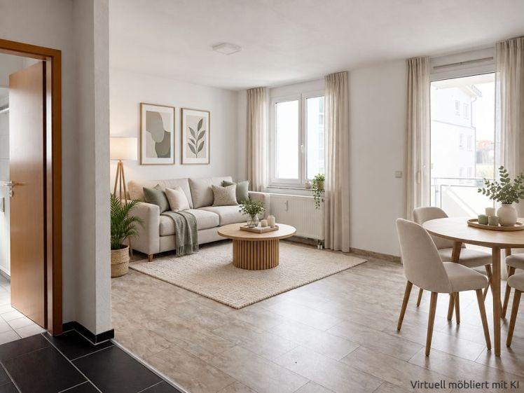 2 Zimmer mit Balkon – Hunde willkommen - Foto 1
