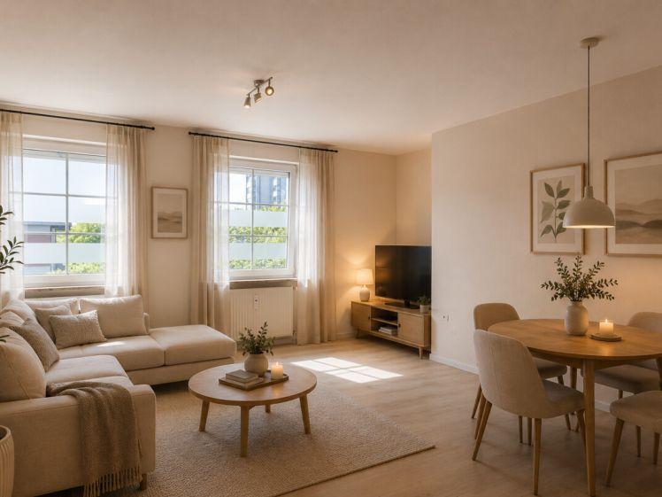 Wohnen in ruhiger Lage| 2-Zimmer-Wohnung im 1. Obergeschoss - Foto 1