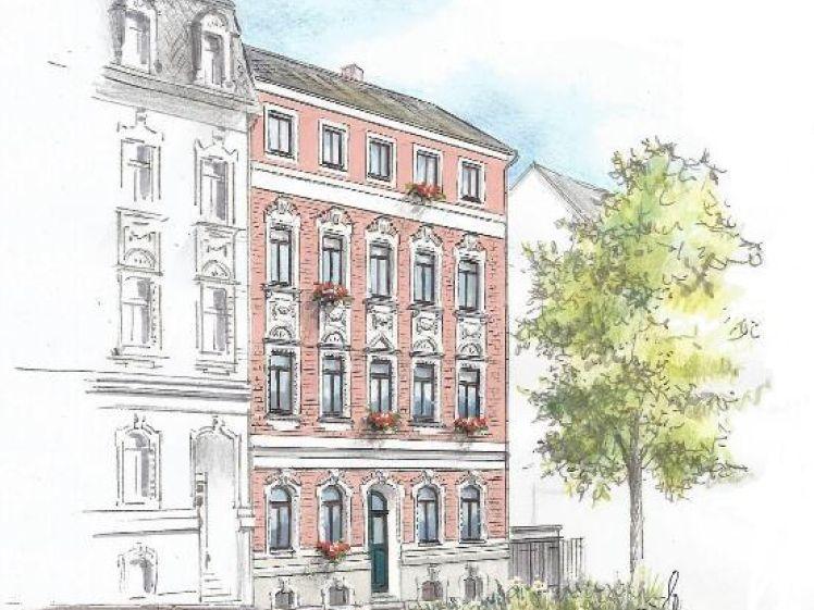 Schillerstr. 8, Wohnung 3 ~~~ Einbauküche kann von Vormieterin abgekauft werden, Parkettboden, Balkon, Tageslichtbad mit Wanne & Dusche, Gäste-WC, Abstellraum, Keller - Foto 1