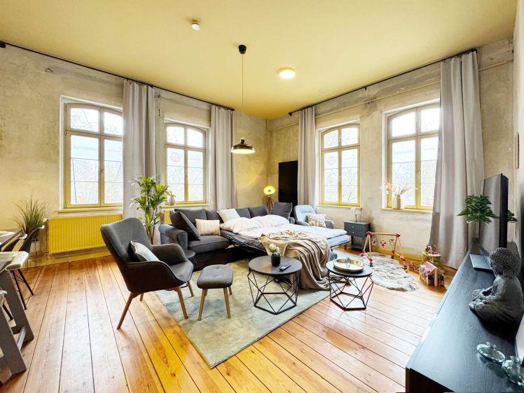 Design trifft Natur – Ferienwohnung am Kanal für bis zu 8 Personen (115m2) in Schönebeck - Photo 1