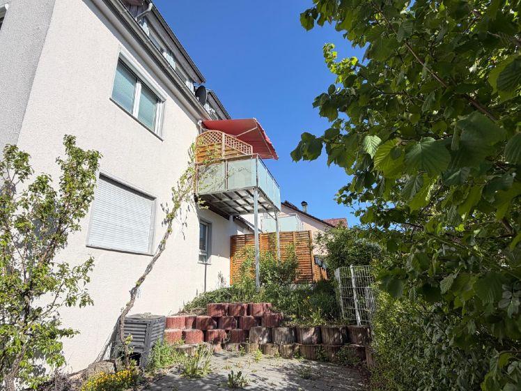 Schöne 2 Zimmerwohnung mit großem Balkon in Grafenau Döffingen ab 1. Juli, evtl. 1 Juni, - Foto 1