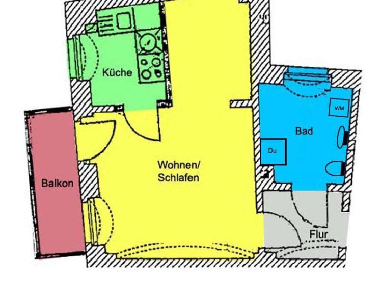 Die ersten eigenen vier Wände! Balkon, Tageslichtbad, separate Küche! - Photo 1