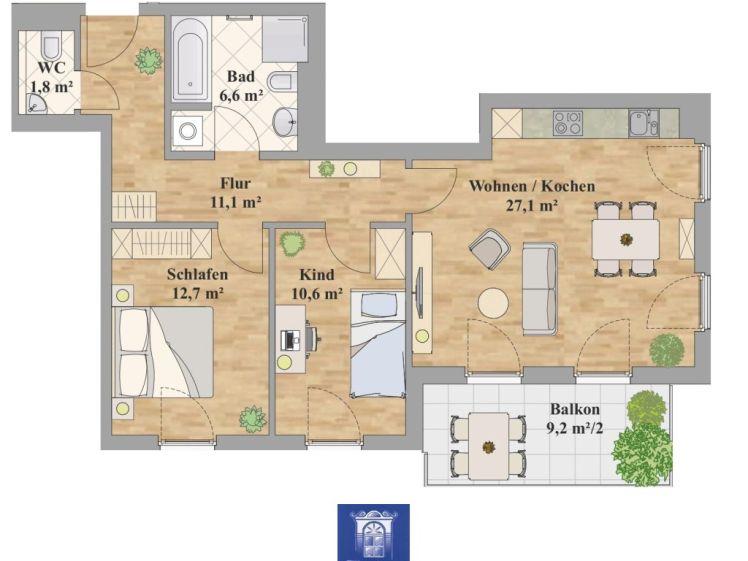 Perfekte Wohnung mit Charme im Erstbezug! - Photo 1