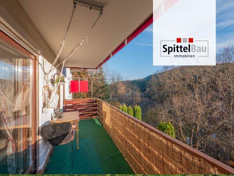 Attraktive 3-Zimmer-Wohnung mit Garage und Balkon mit Blick ins Grüne - Photo 1
