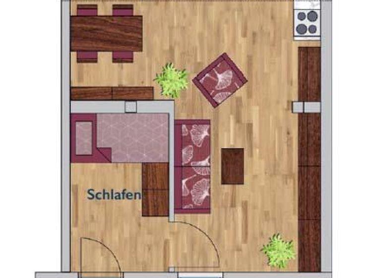 Perfekt sanierte 2-Zimmerwohnung mit optimalen Zuschnitt und Balkon im Erstbezug! - Photo 1