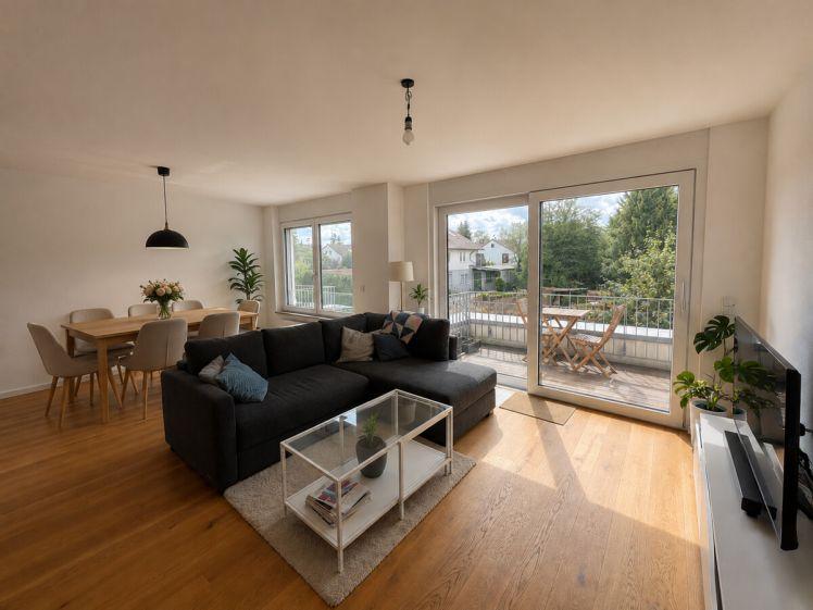 Hochwertige 2-Zimmer-Wohnung mit Südbalkon und Küche - Foto 1