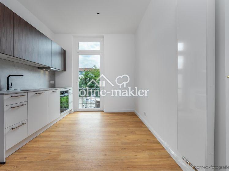 Erstbezug: 3-Zi Altbau auf Neubau-Standard, 90 m², EBK, Balkon - Foto 1