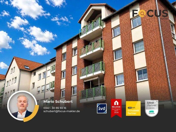 Magdeburg - Neue Neustadt - interessante DG-Wohnung mit Loggia & Stellplatz in gepflegter Wohnanlage - Foto 1