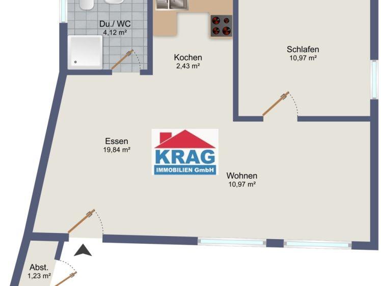 ++ KRAG Immobilien ++ am 01.08.2026 um 17:00 Uhr Besichtigung ++ einfach so vorbeikommen ++ - Photo 1