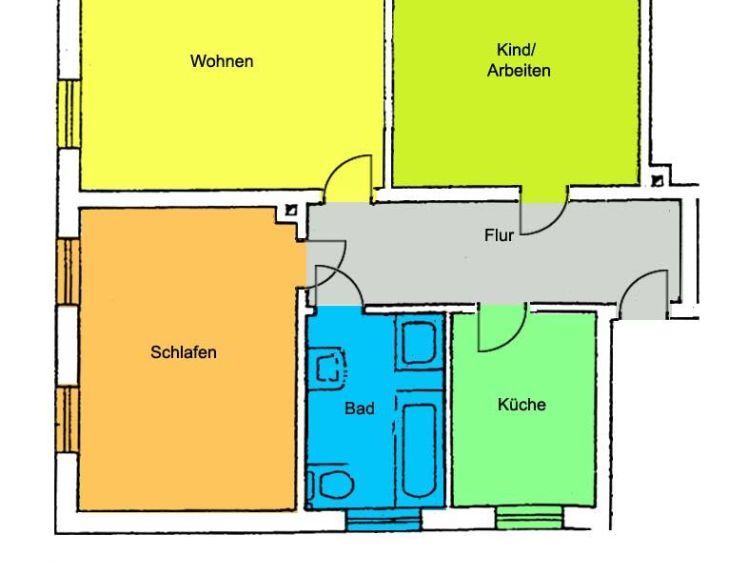 Ihre neues Zuhause mit vorteilhafter Raumaufteilung und viel Grün! - Foto 1
