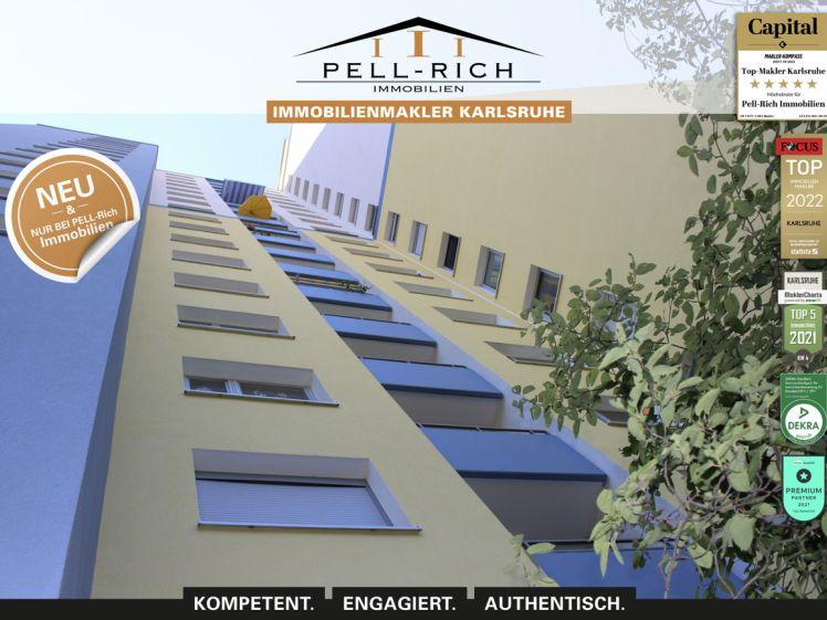 ALLES DRIN: Vollständig möbliertes & gepflegtes Apartment mit Weitblick in der Weststadt! - Photo 1
