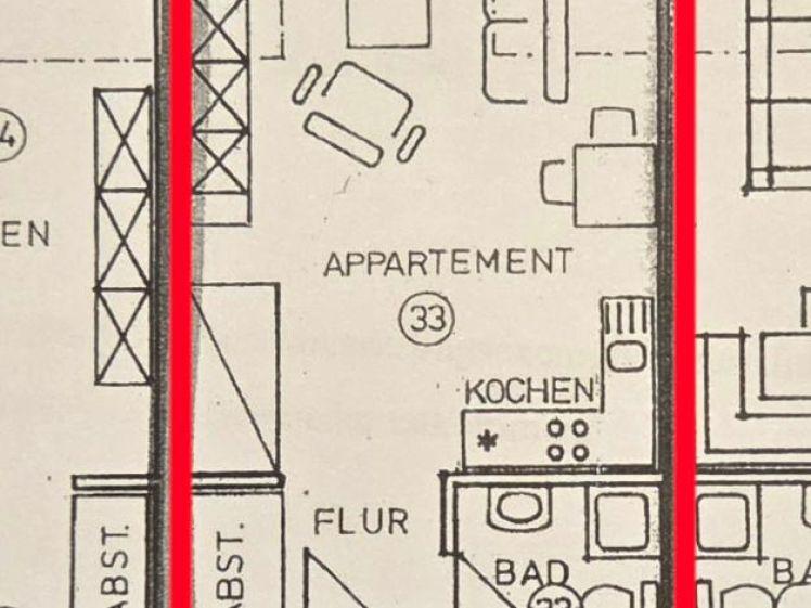 Erstklassiges, sonniges 1-Raum-Apartment m. EBK, Außenjalousien u. Lift (PKW-Stellplatz möglich) - Foto 1