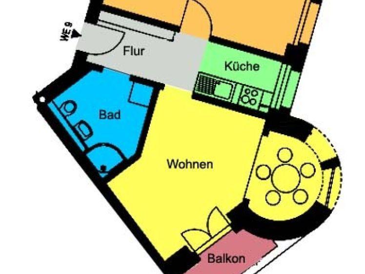 Eindrucksvolle Wohnung mit Balkon in Dresden-Plauen! - Photo 1