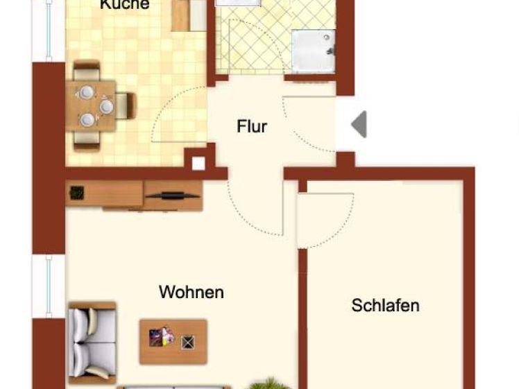 Sonnige Wohnung mit Tageslichtbad in Meißen! - Foto 1