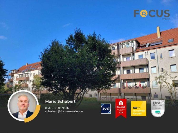 Wahren - ansprechende Familienwohnung mit Balkon im Wohnpark am Auensee - Foto 1
