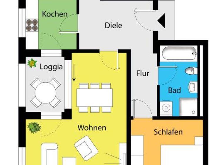Eindrucksvoll und attraktiv Wohnen in exklusiver Lage am historischen Neumarkt! - Foto 1