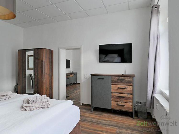 (EF0893_M) Weimar: Westvorstadt, zentrumsnahe, modern möblierte 2-Zimmer-Wohnung mit WLAN und PKW-Stellplatz, Stadtvilla - Foto 1