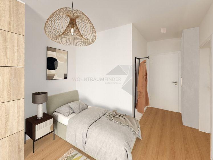 +Frühjahrsangebot+ Erstbezug nach Neubau! Barrierefreie 1-Raum-Wohnung mit Terrasse und Einbauküche - Photo 1