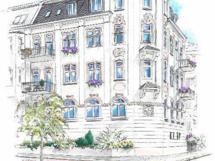 Gluckstr. 16, Wohnung 4 ~~~ Balkon, Fußbodenheizung, Tageslichtbad mit Wanne und Dusche, Parkett, Keller - Photo 1