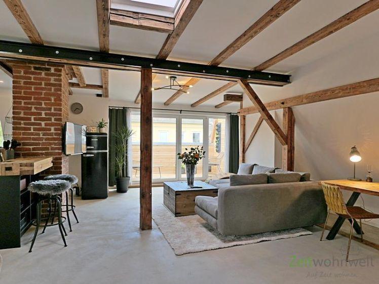 (EF0783_M) Kassel-Stadt: West, Neu möbliertes Apartment mit Balkon, ruhige Wohnlage, WLAN und Balkon - Foto 1