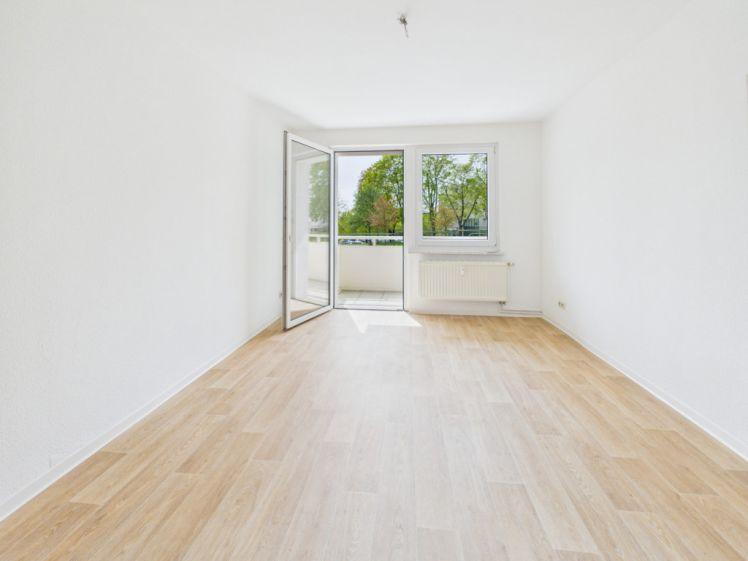 2-Raum-Wohnung im Erdgeschoss mit Balkon in Schloßchemnitz - Photo 1