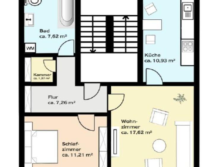 Nachmieter gesucht ab 1.8. / WG-gerecht im 1.OG / Bad mit Fenster u.v.m. - Photo 1