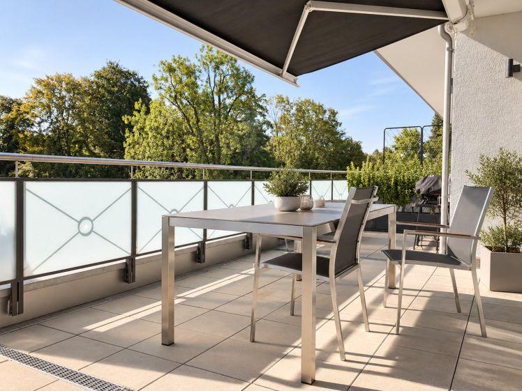 Modernes sonniges Penthouse mit großer Dachterrasse, Lift, TG, Alpenblick - Foto 1