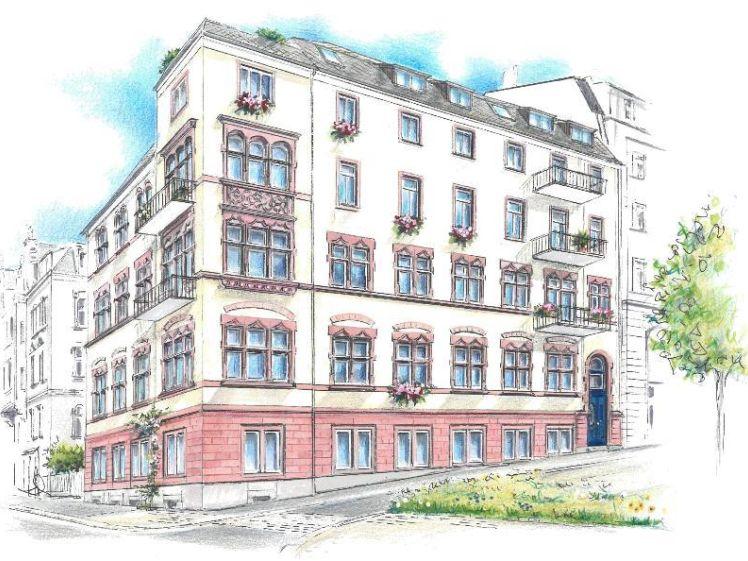 Kaiserstr. 11, Wohnung 3 ~~~ Balkon, Badezimmer mit Wanne und Dusche, Abstellraum, Keller - Photo 1