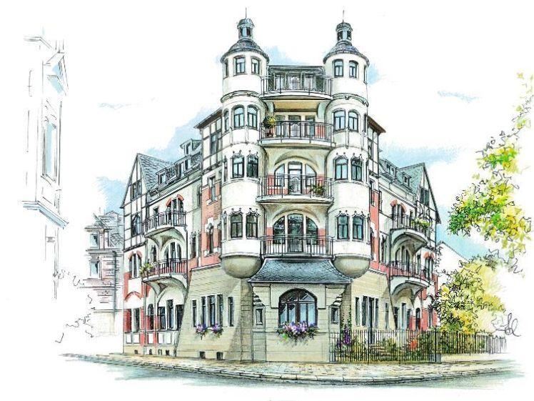 Schumannstr. 25, Wohnung 8 ~~~ Balkon, Bad mit Eckbadewanne und Dusche, Abstellraum, Keller - Photo 1