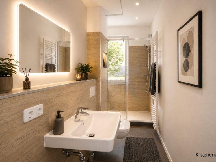 !! NEU saniert mit DUSCHE !! schöne 3 Raum EG-Whg. mit Tageslichtbad und Dusche in C-Ebersdorf - Photo 1