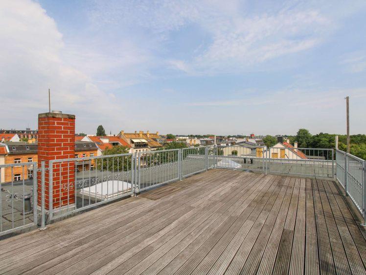 Penthouse am Clara-Zetkin-Park mit Dachterrasse, Stellplatz und Lift, befristete Vermietung - Photo 1
