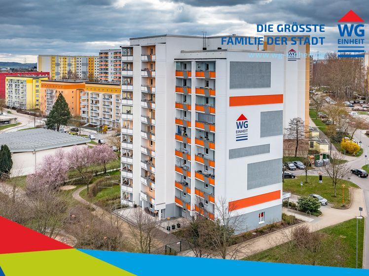 1-Raum Whg. ebenerdig erreichbar mit großem Balkon in Markersdorf! - Foto 1