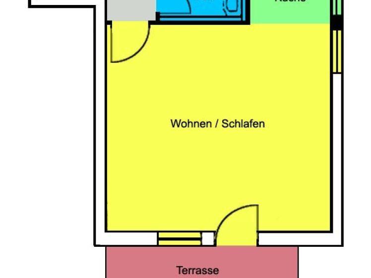 Rufen Sie direkt an! Gemütliches Singleappartement mit Wohlfühlterrasse in UNI-Nähe! - Photo 1