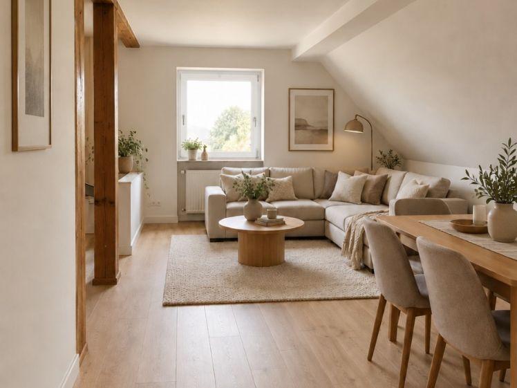 Erstbezug nach Modernisierung - DG-Wohnung in Steinmauern - Photo 1