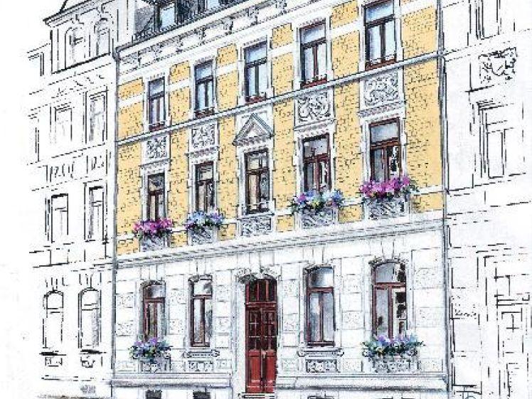 Breitscheidstr. 106, Wohnung 2 ~~~ Maisonette, 2 Balkone, Bad mit Eckbadewanne, Abstellraum im Treppenhaus, Keller - Photo 1