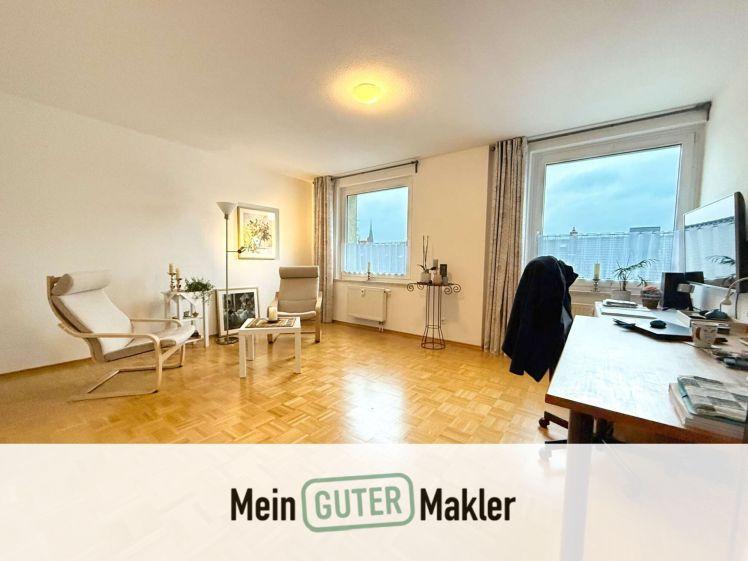 Stilvolle 2-Zimmer-Wohnung mit Südwest-Balkon im 5. Obergeschoss von Bremerhaven - Foto 1
