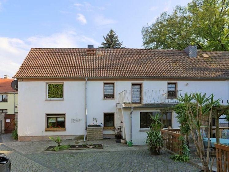 (EF1149_M) Halle: Gröst, möbliertes Wohnhaus mit Hof und Terrasse südlich von Halle im Saalekreis, Service inkl - Foto 1