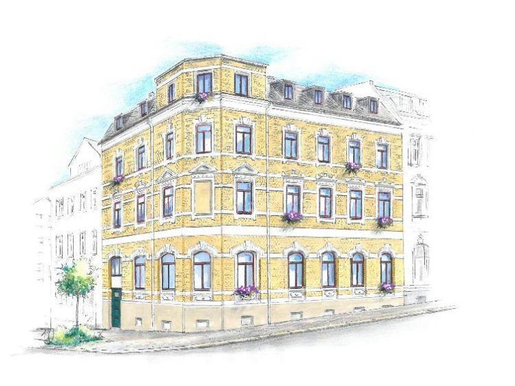 Rähnisstr. 35, Wohnung 1 ~~~ Einbauküche, sep. Gartenanteil, Loggia, Tageslichtbad mit Wanne und Dusche, Abstellraum im Treppenhaus - Foto 1