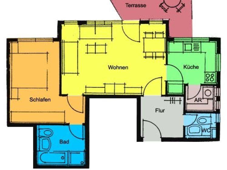 Geniale Wohnung mit herrlicher Terrasse in grüner Umgebung! - Photo 1