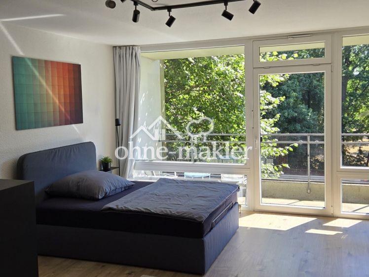 Modernisiertes 1-Zimmer-Apartment in Köln-Junkersdorf, SpoHo-nah - Photo 1