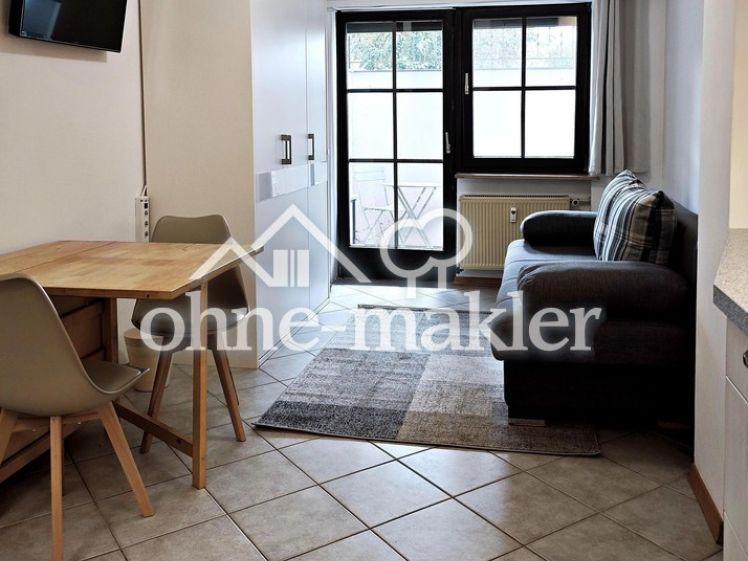 Möbliertes 1-Zimmer-Apartment mit privater Terrasse — zentrumsnah in Erlangen - Photo 1