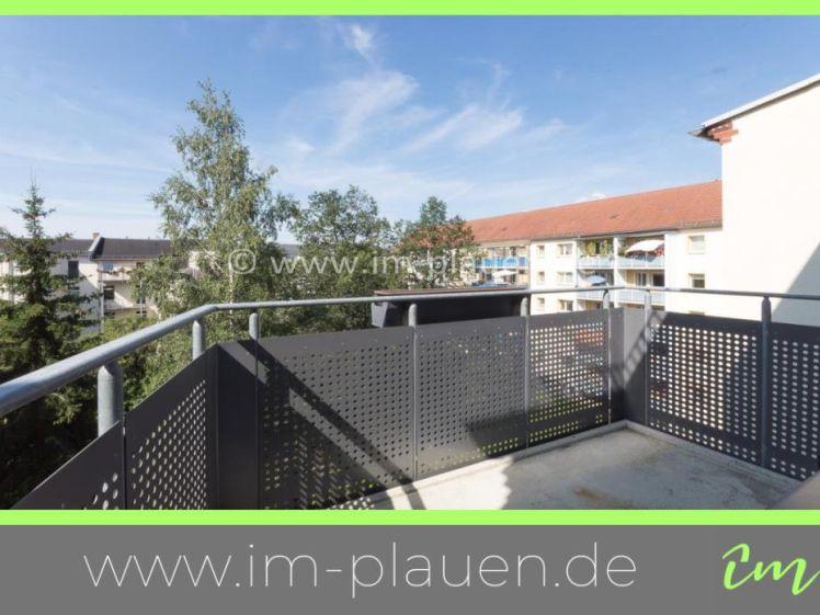 Balkon - separates WC - Badewanne - 76 m² | 3-Zimmer-Wohnung Plauen Haselbrunn - Photo 1